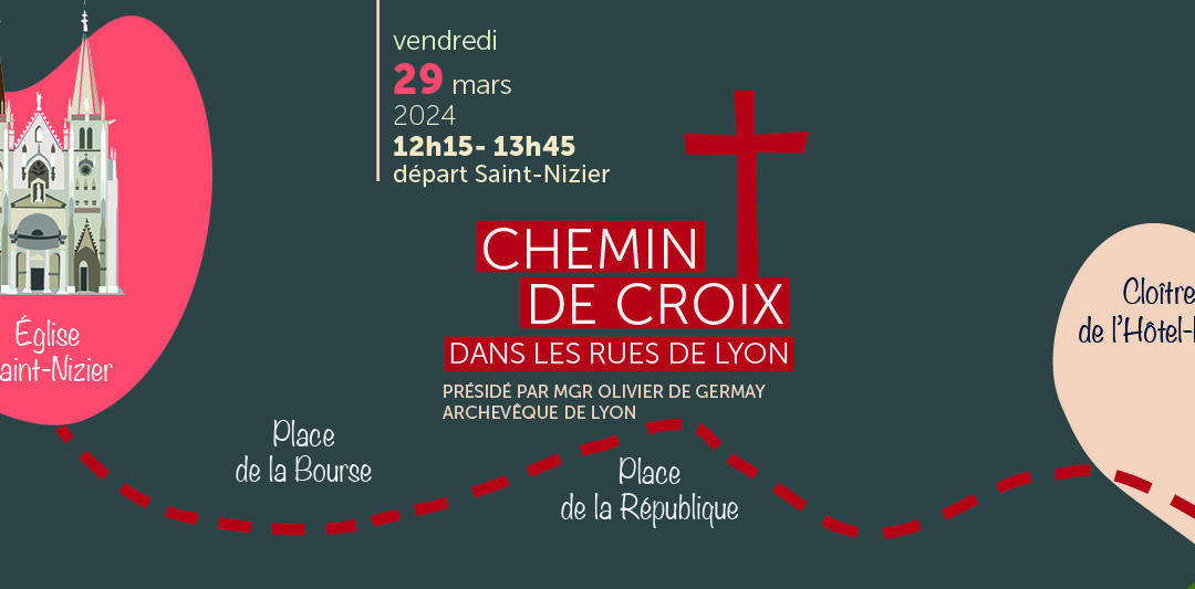 Chemin de croix à travers la ville 29 mars 2024