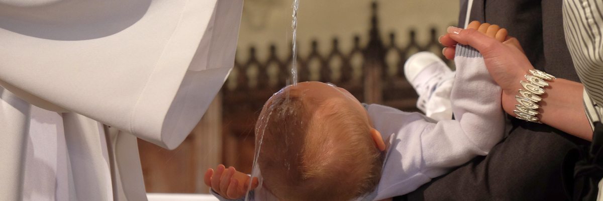 baptême d'un nouveau-né