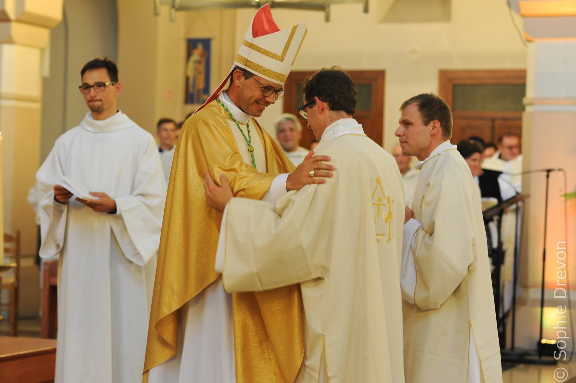 Ordination diaconale Etienne Roche et Marc Adrien