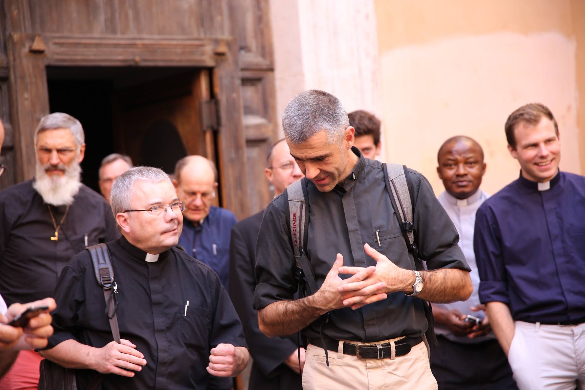 Voyage des prêtres à Rome
