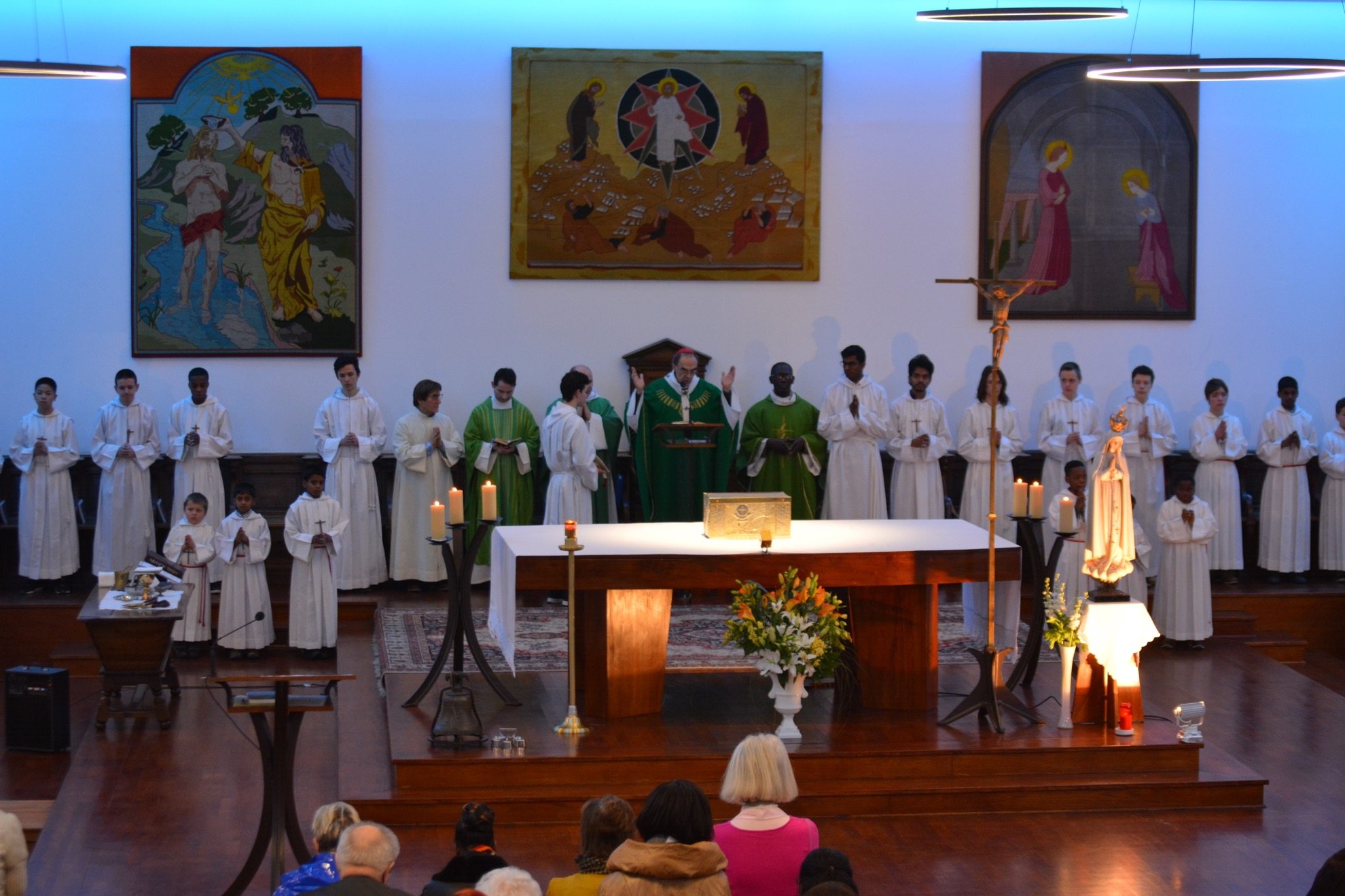 Inauguration de l’église de la Sainte-Trinité