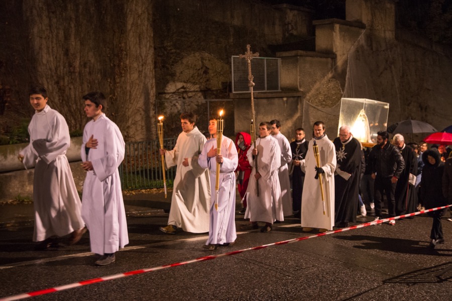 Procession et messe des jeunes 8 décembre 2019