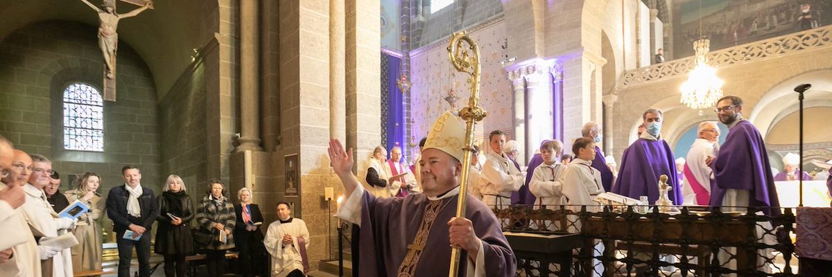Mgr Yves Baumgarten 107e évêque du Puy-en-Velay