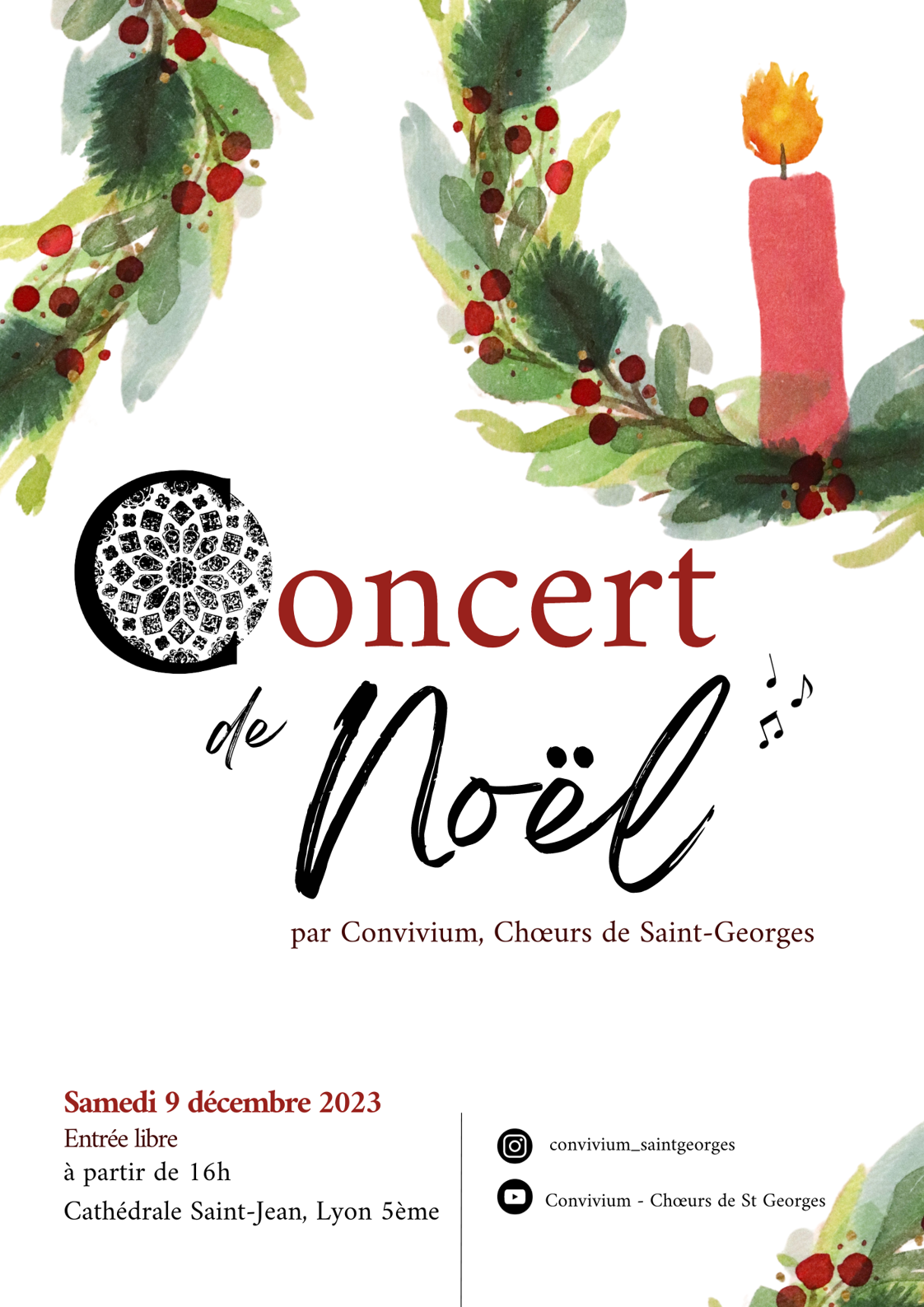 Concert de Noël à la Primatiale St Jean