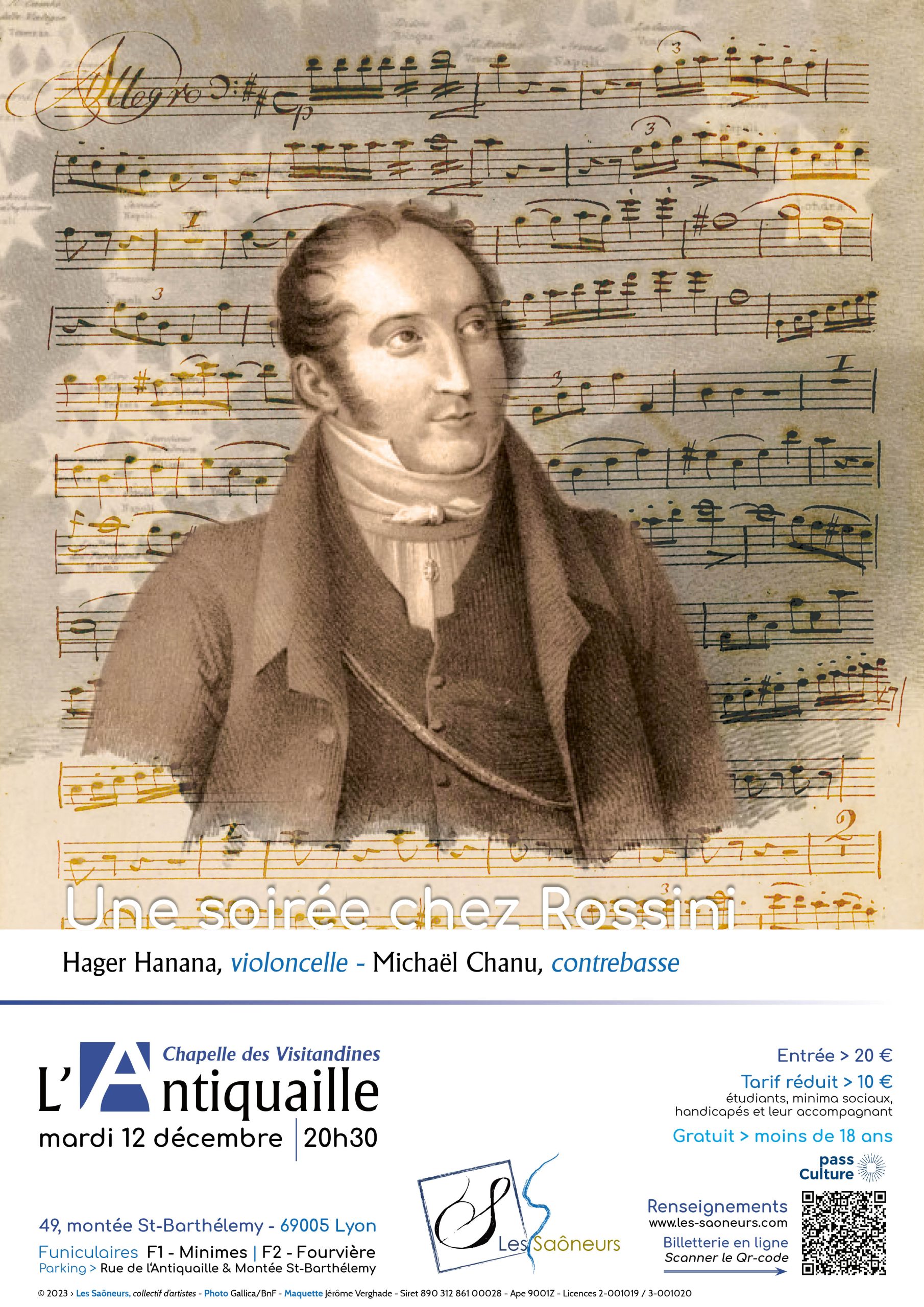 Concert : Une soirée chez Rossini