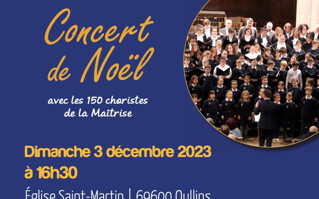 Concert de Noël – Maîtrise Saint-Thomas d’Aquin