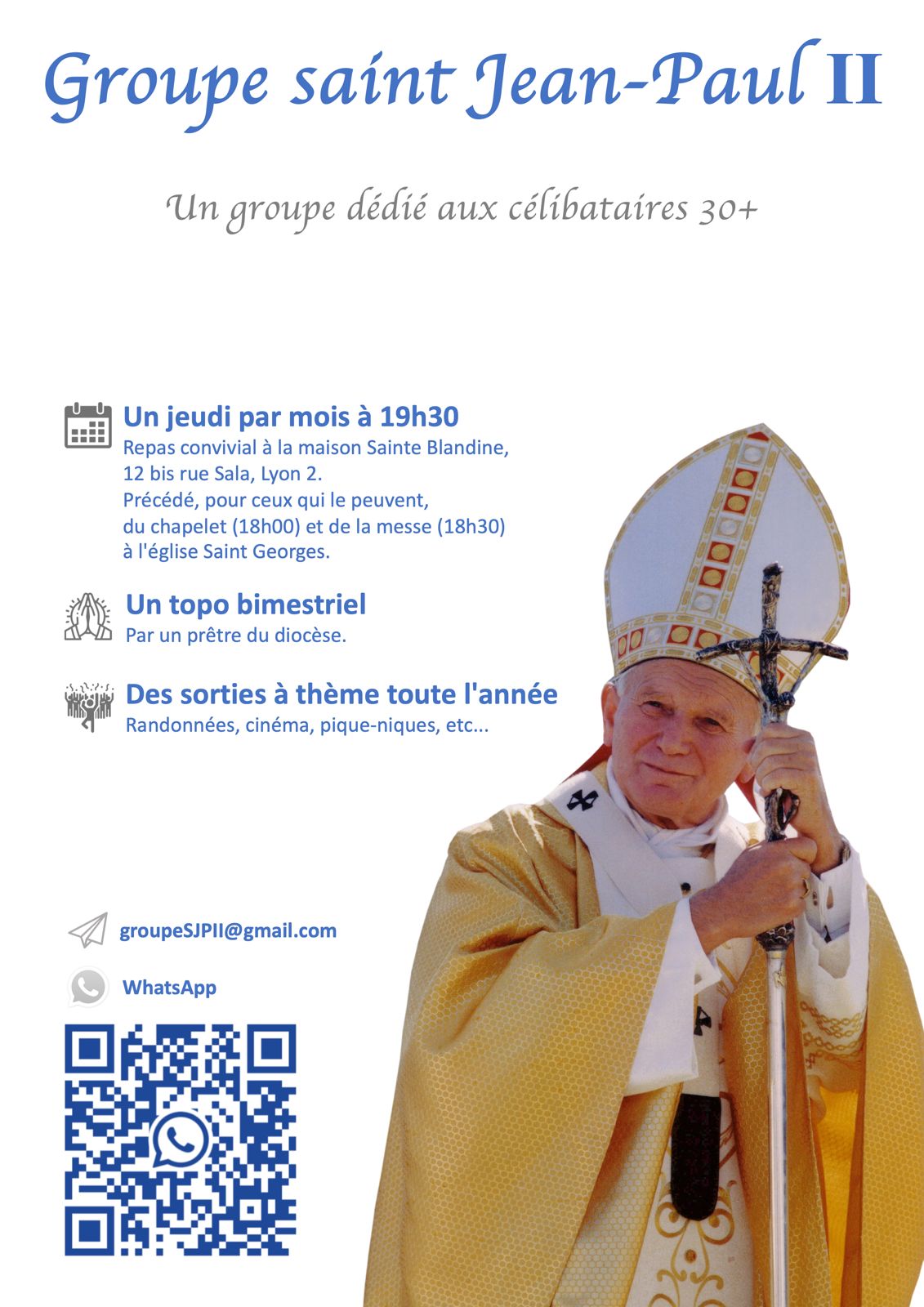 Rencontre Saint Jean-Paul II + 30 ans