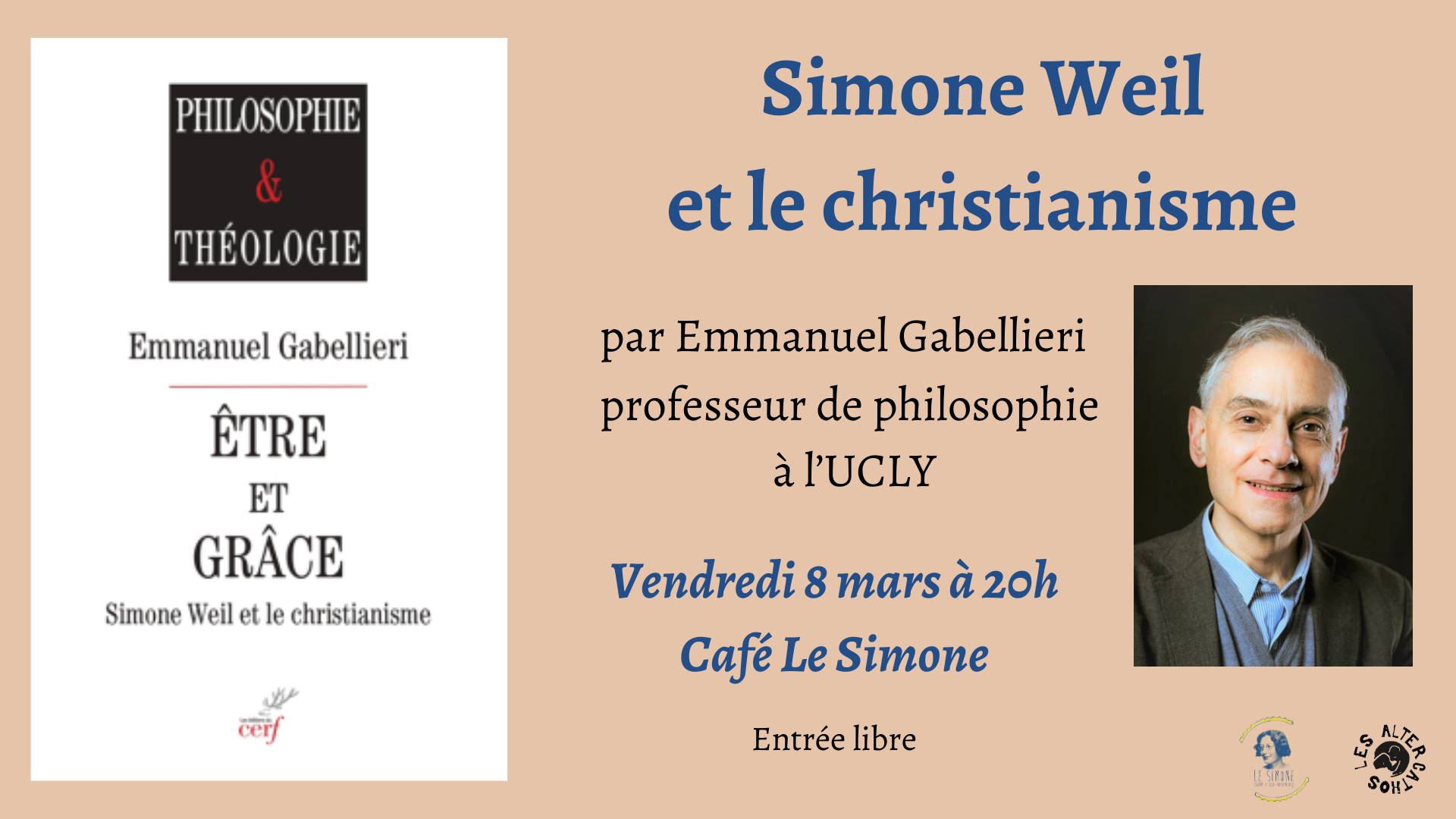 Simone Weil et le christianisme, par Emmanuel Gabellieri, professeur de philosophie