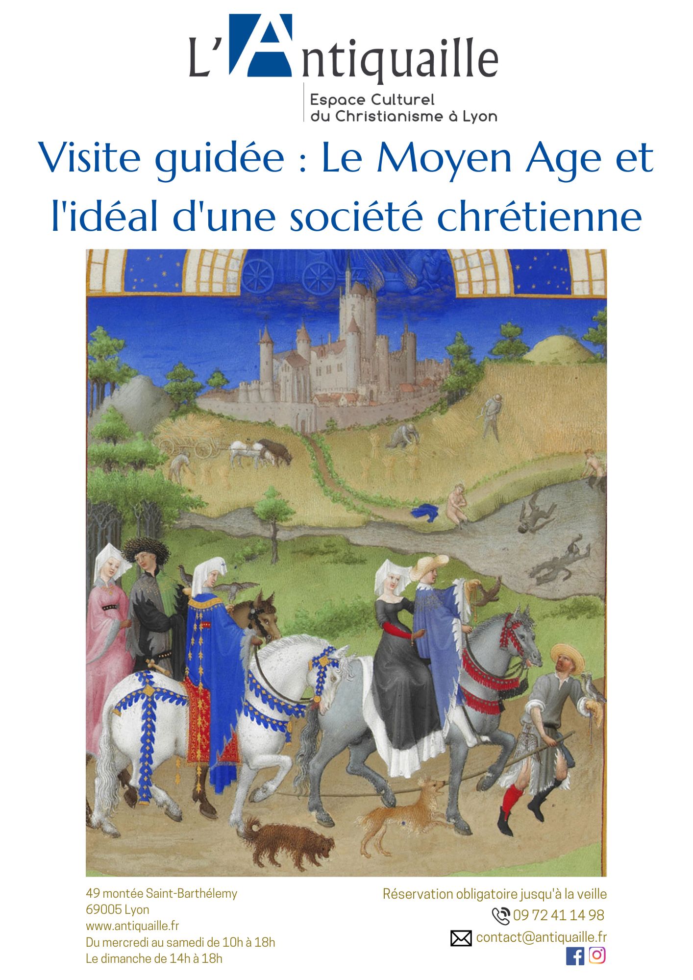 Visite guidée : le Moyen Age et l’idéal d’une société chrétienne