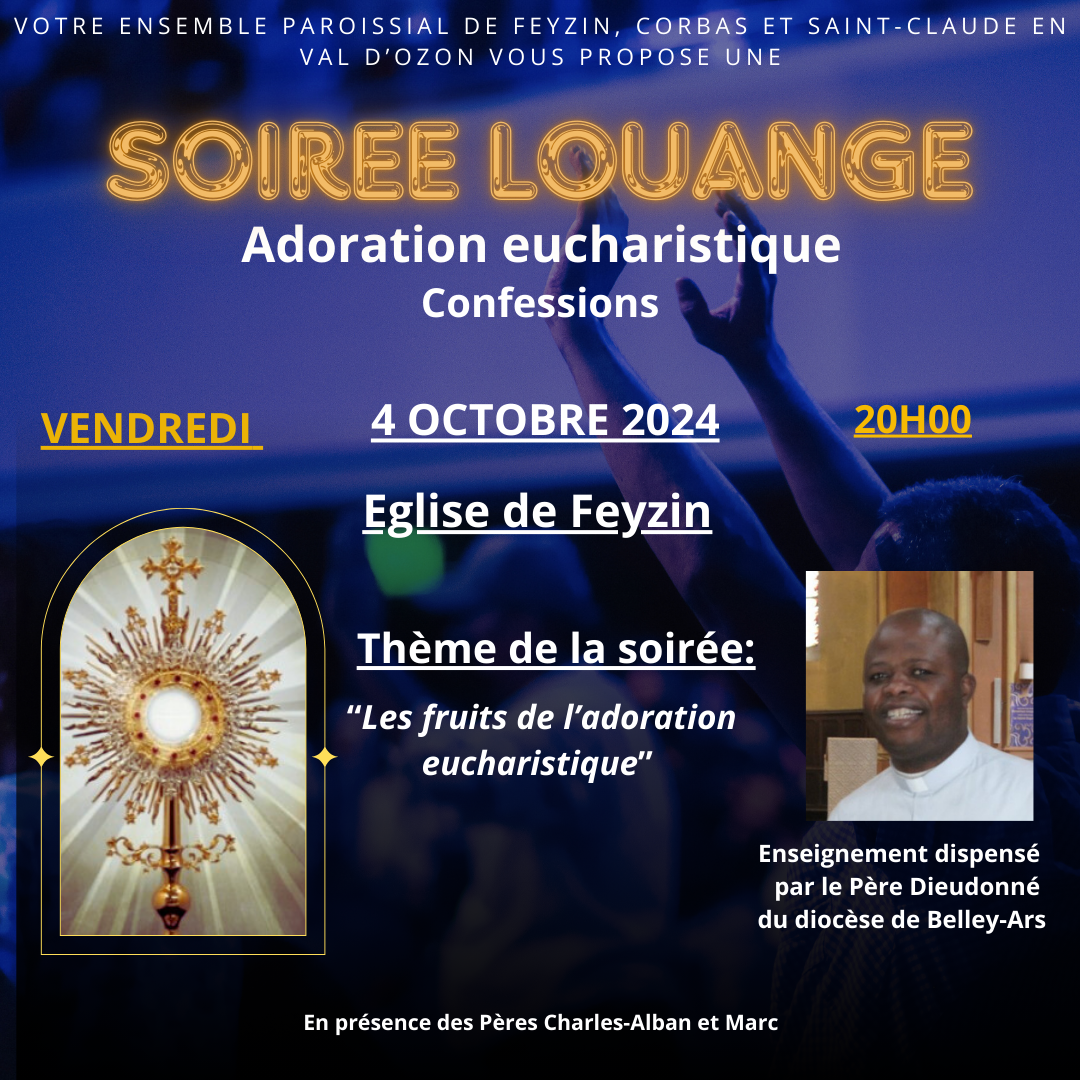 Soirée Louange – Adoration – Enseignement