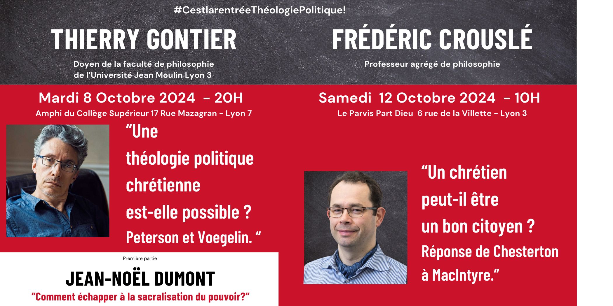 Séminaire de théologie politique