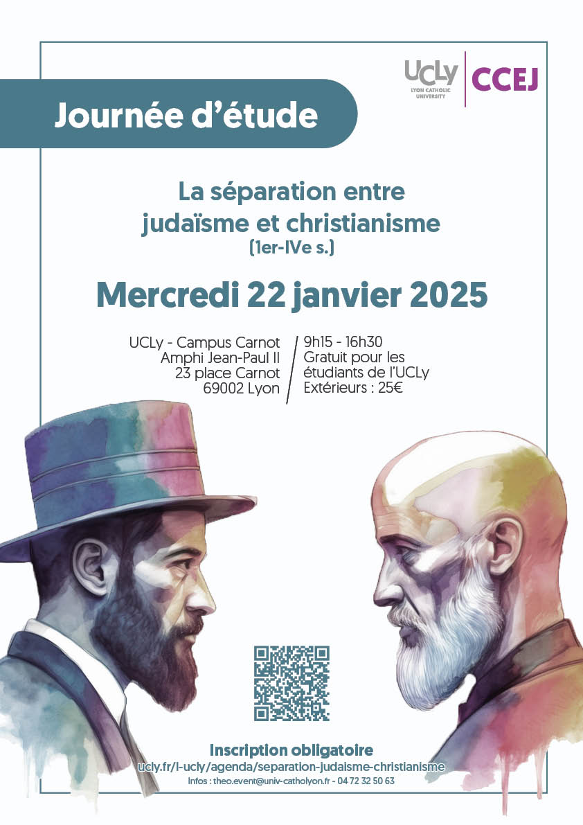 La séparation entre Judaïsme et Christianisme (I au IVème siècle)