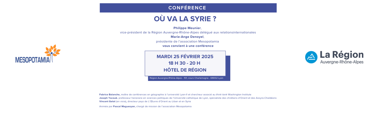 Où va la Syrie ?
