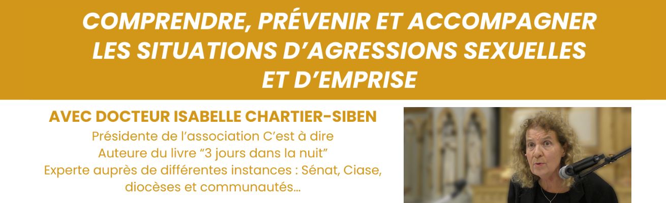 Comprendre, prévenir et accompagner les situations d’emprise et d’agressions sexuelles