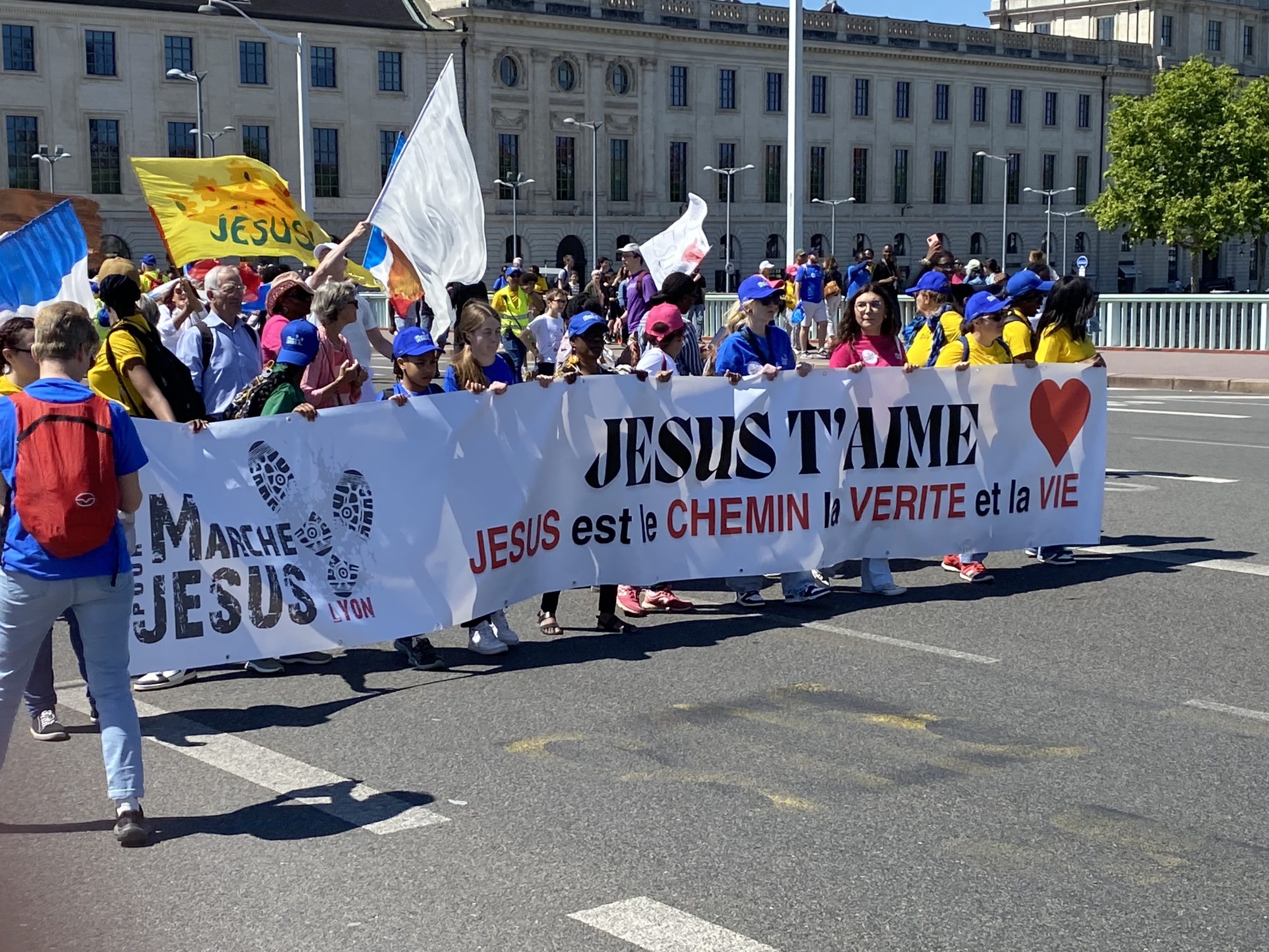 La Marche pour Jésus à Lyon !