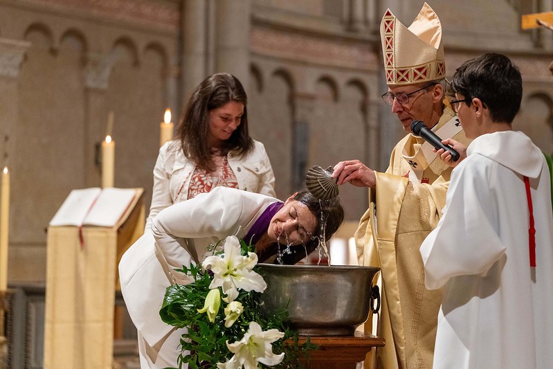 Vigile pascale et baptêmes à la cathédrale