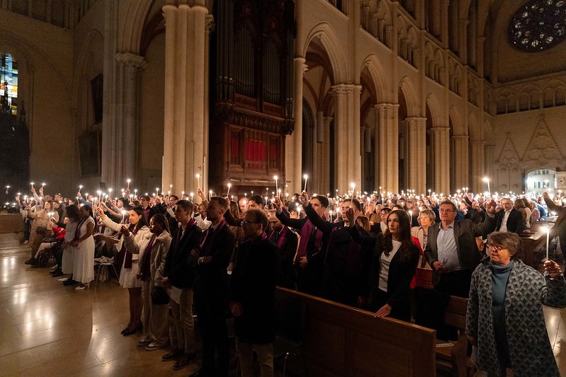Vigile pascale et baptêmes à la cathédrale