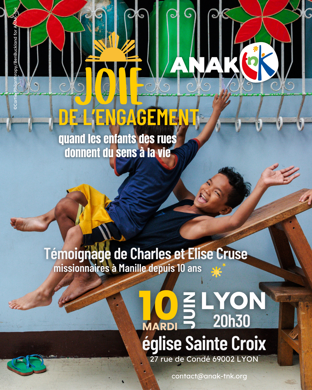 Joie de l’engagement : enfants des rues de Manille