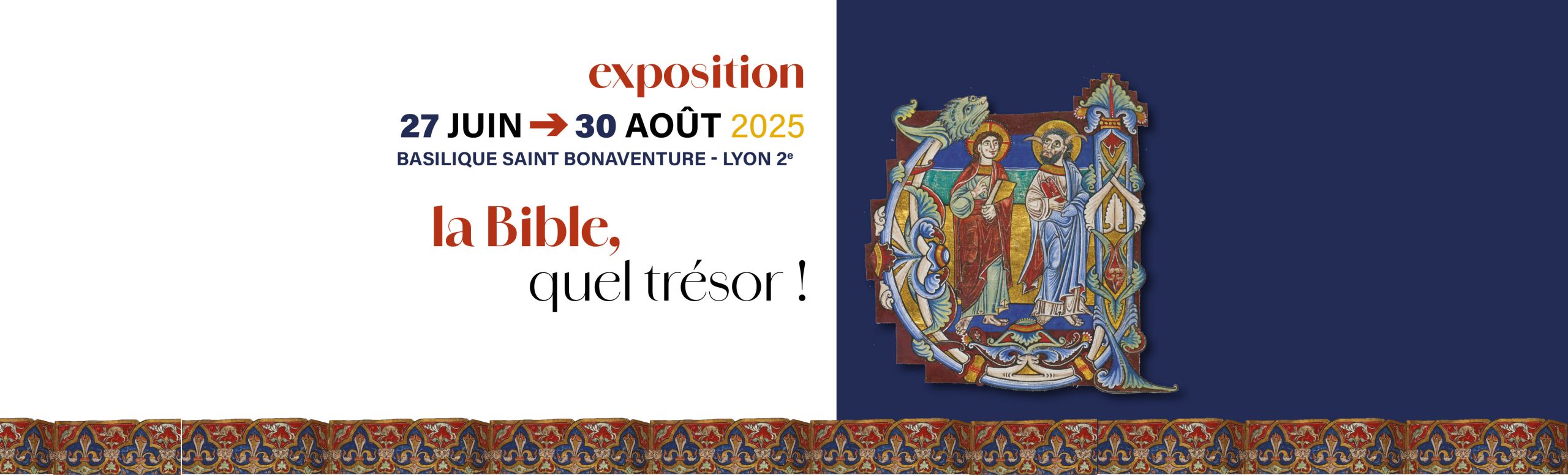 Exposition : La Bible, quel trésor !