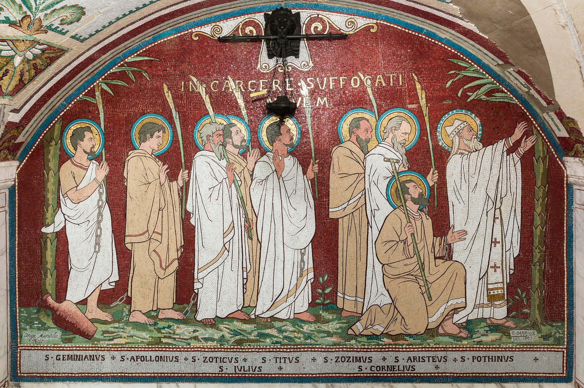 Le cachot de saint Pothin et la crypte des martyrs de Lyon
