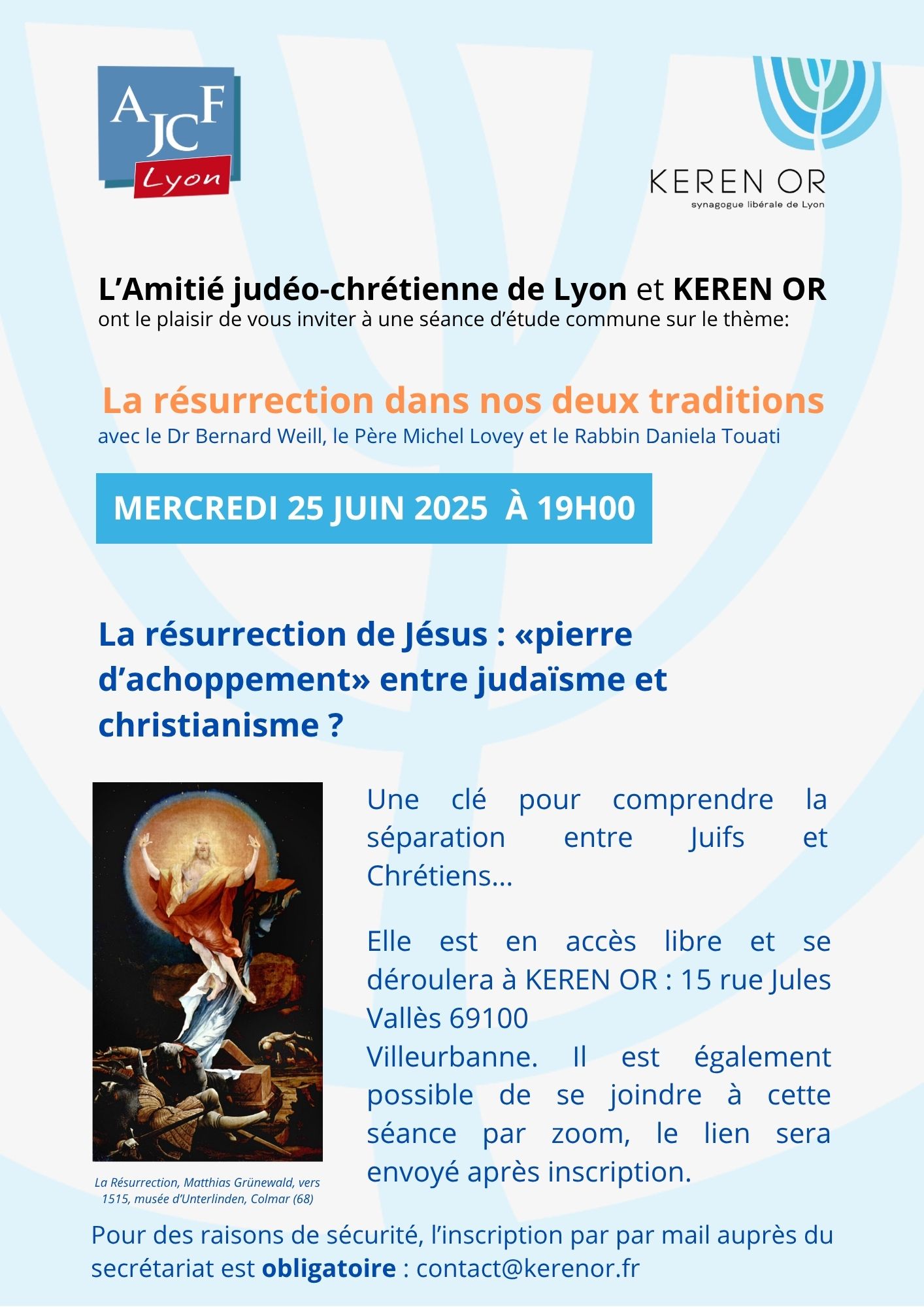 La résurrection dans nos deux Traditions