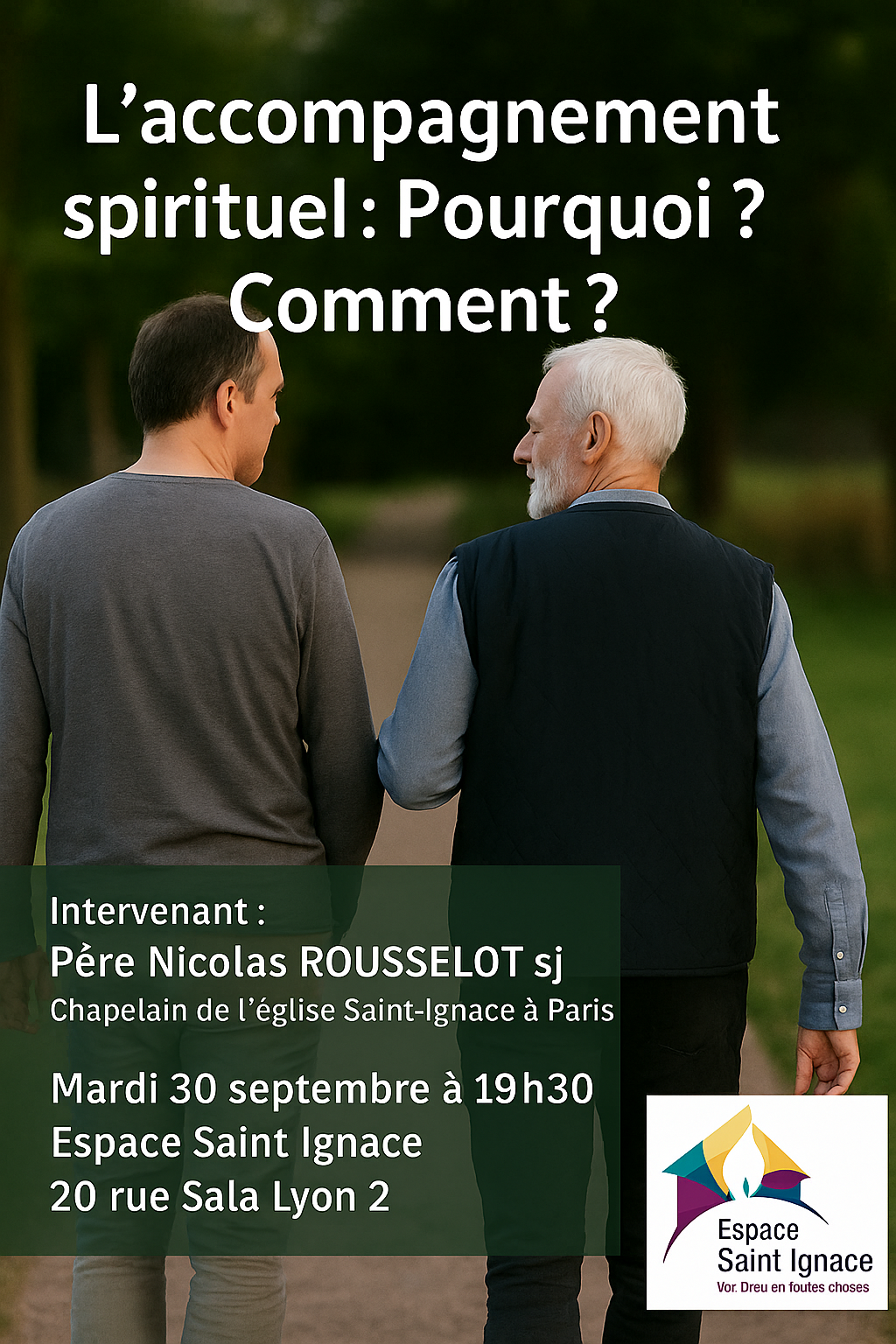 L’accompagnement spirituel : Pourquoi ? Comment ?