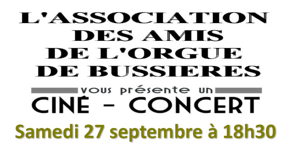 Ciné concert