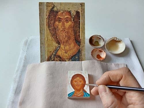 Stage d’initiation à la peinture d’icône