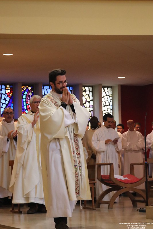 Ordination diaconale d'Augustin Massie