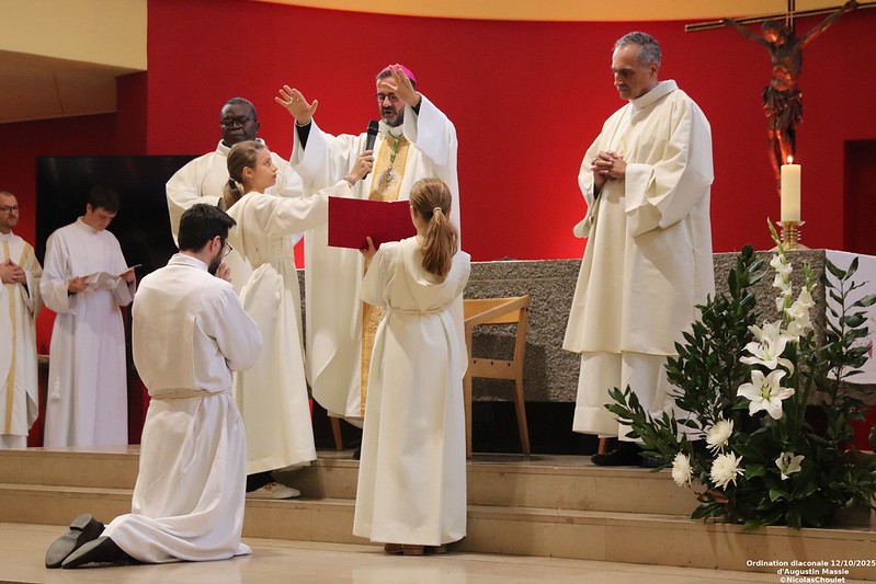 Ordination diaconale d'Augustin Massie