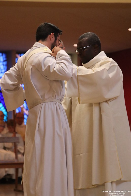 Ordination diaconale d'Augustin Massie