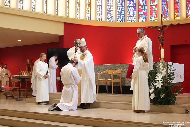 Ordination diaconale d'Augustin Massie