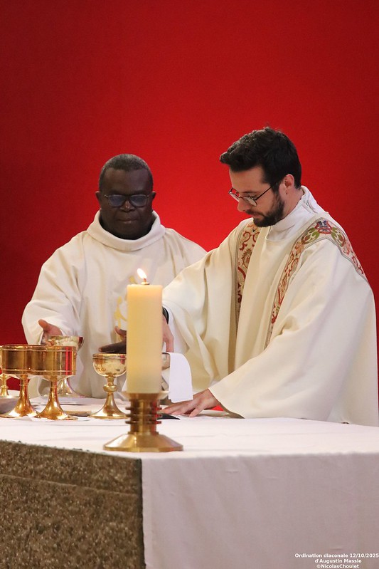 Ordination diaconale d'Augustin Massie
