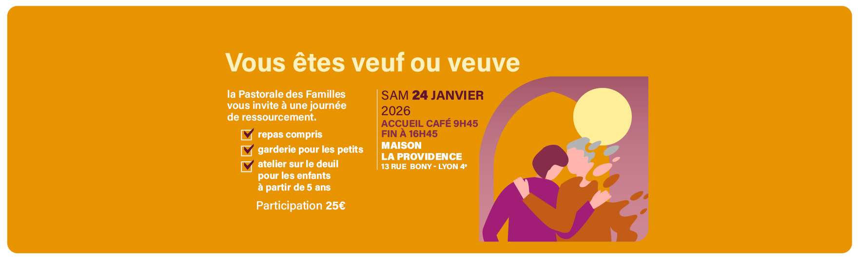 Journée de ressourcement pour les personnes veuves
