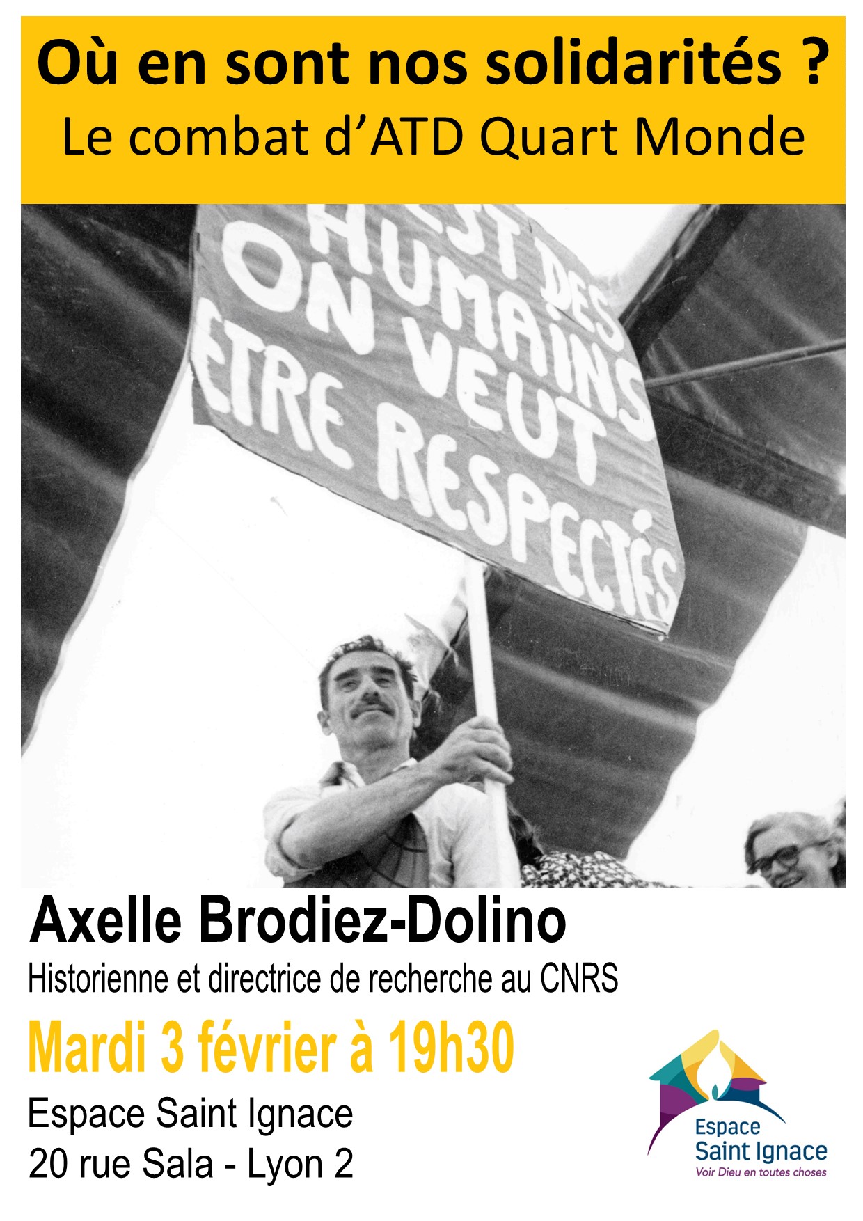 Où en sont nos solidarités ? Le combat d’ATD Quart Monde