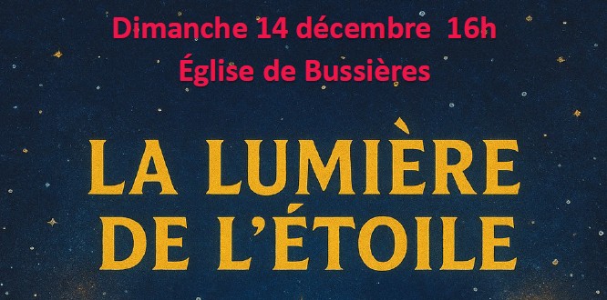 Noel à Bussieres, conte musical