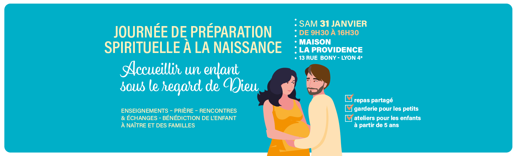 Journée de préparation spirituelle à la naissance