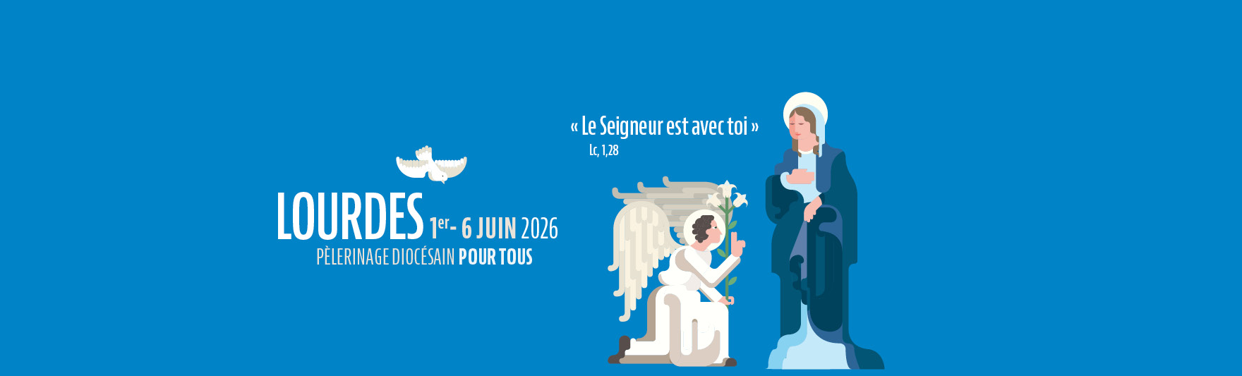 Pèlerinage à Lourdes 2026