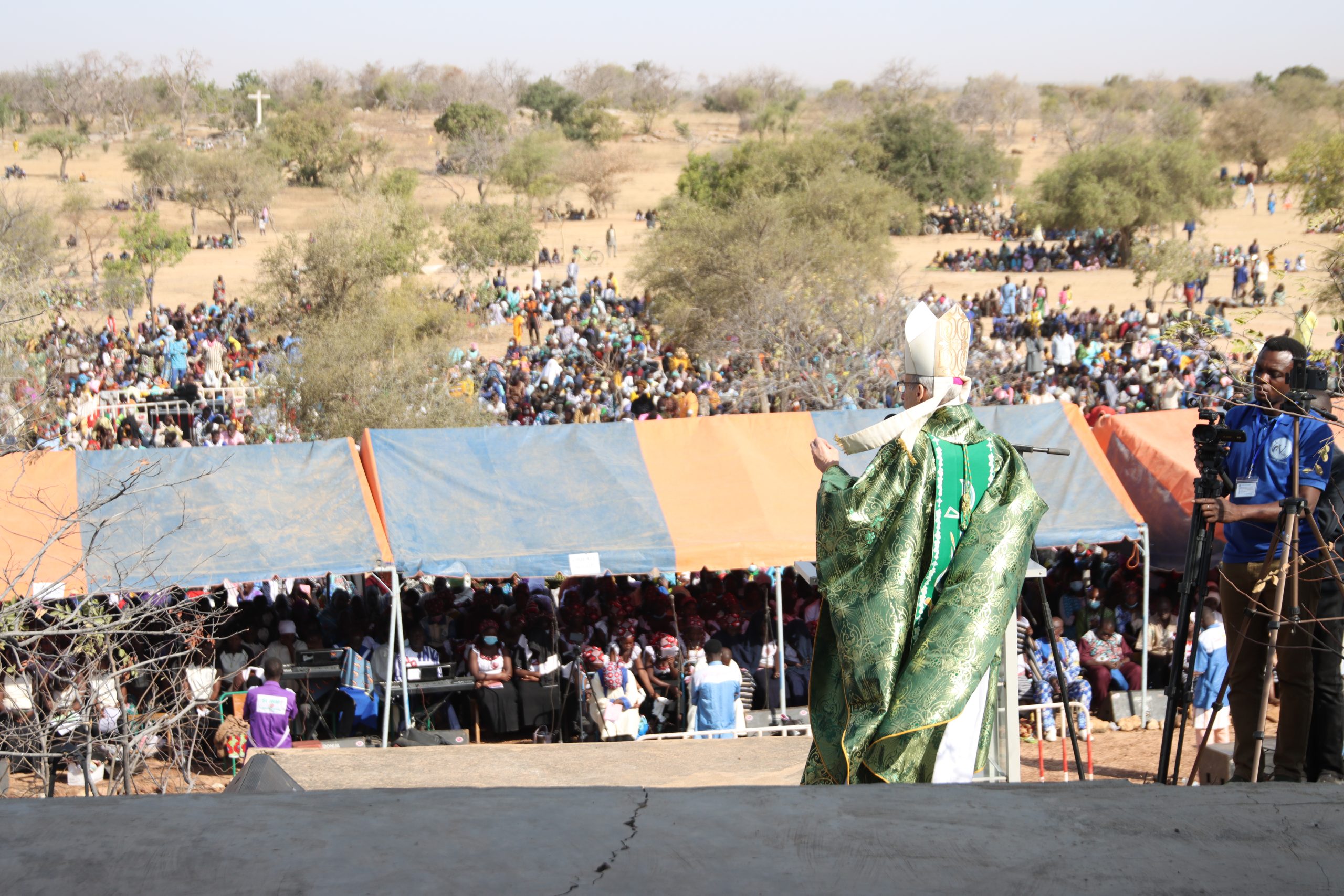 Homélie de Mgr Olivier de Germay à Koupéla