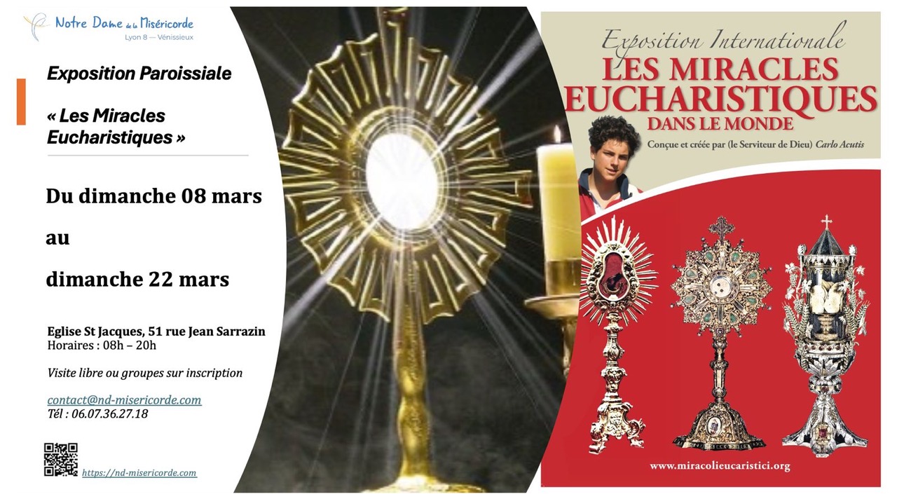 Les miracles eucharistiques : exposition