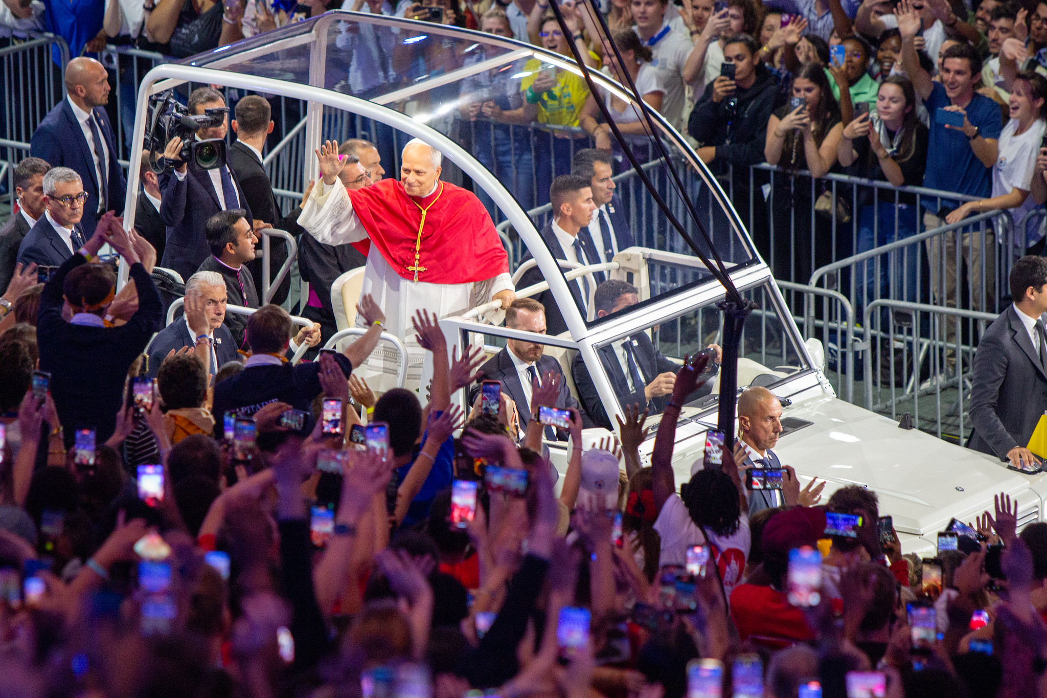 La venue du pape du point de vue des Lyonnais