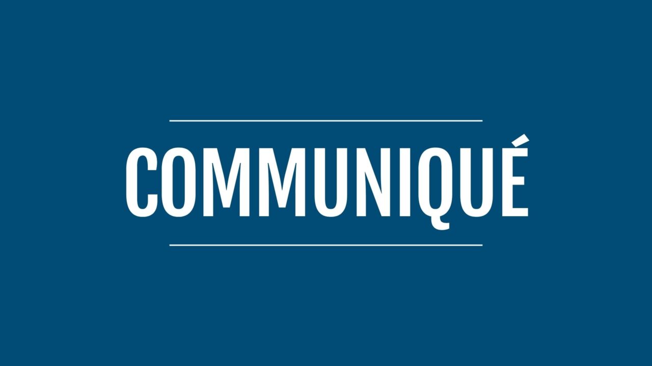 Communiqué relatif à la plainte déposée contre le père Plessy