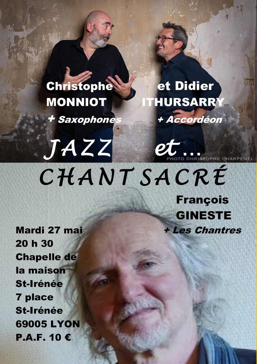 Jazz et Chant sacré
