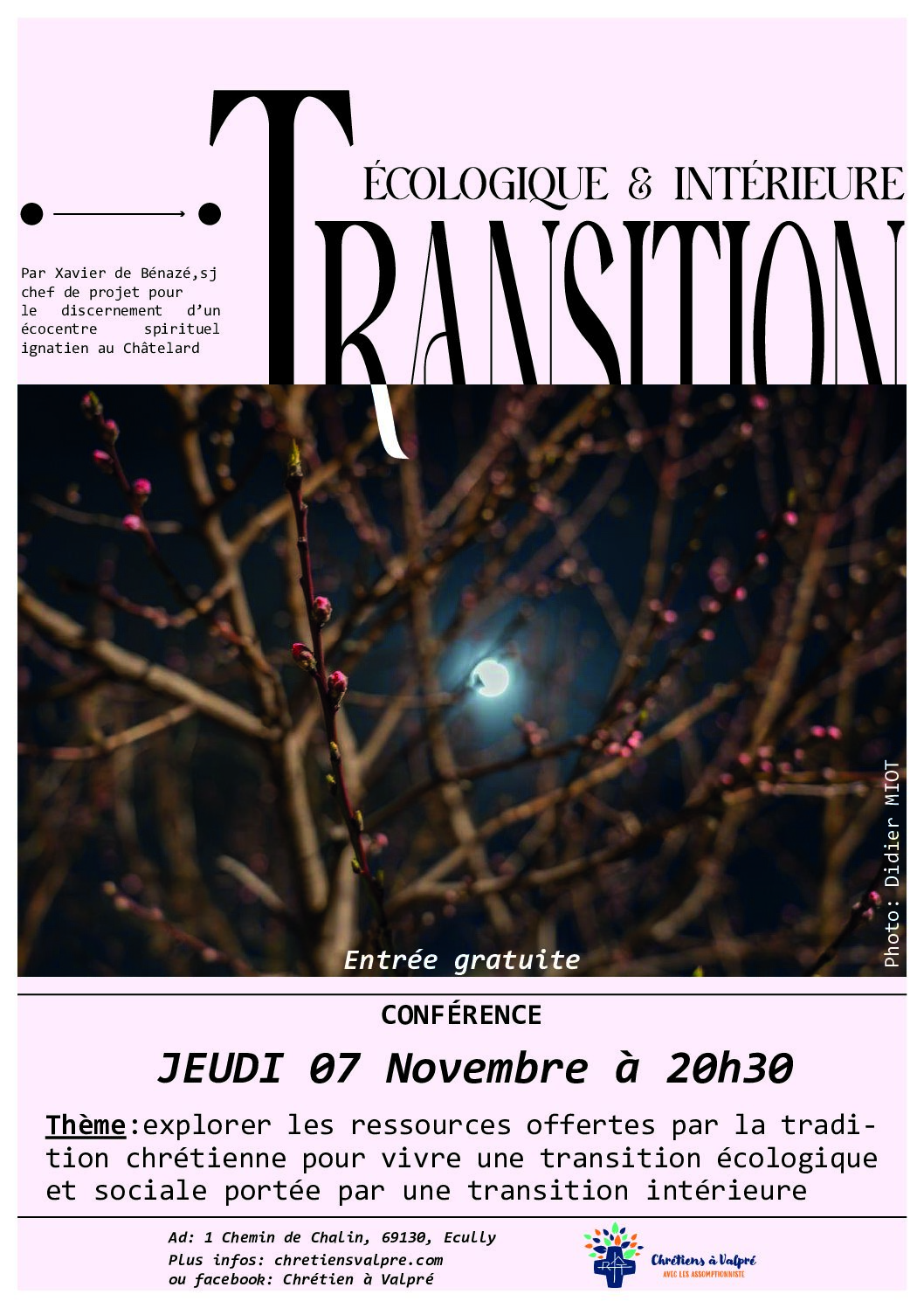 Transition écologique et spirituelle