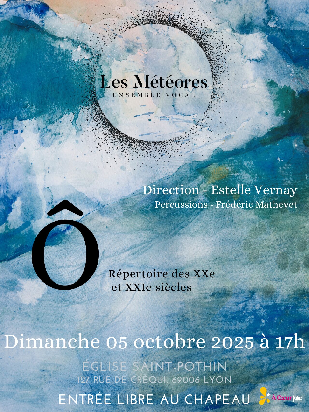 Concert de l’Ensemble vocal Les Météores