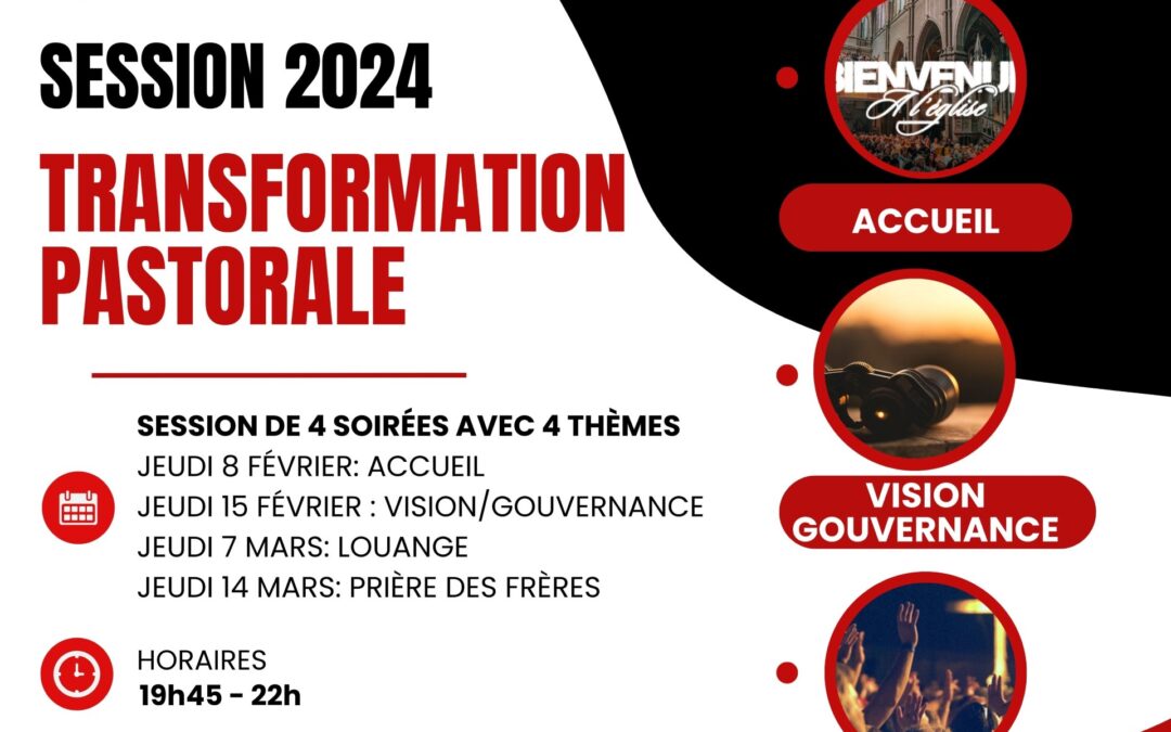 Session transformation pastorale (2024)