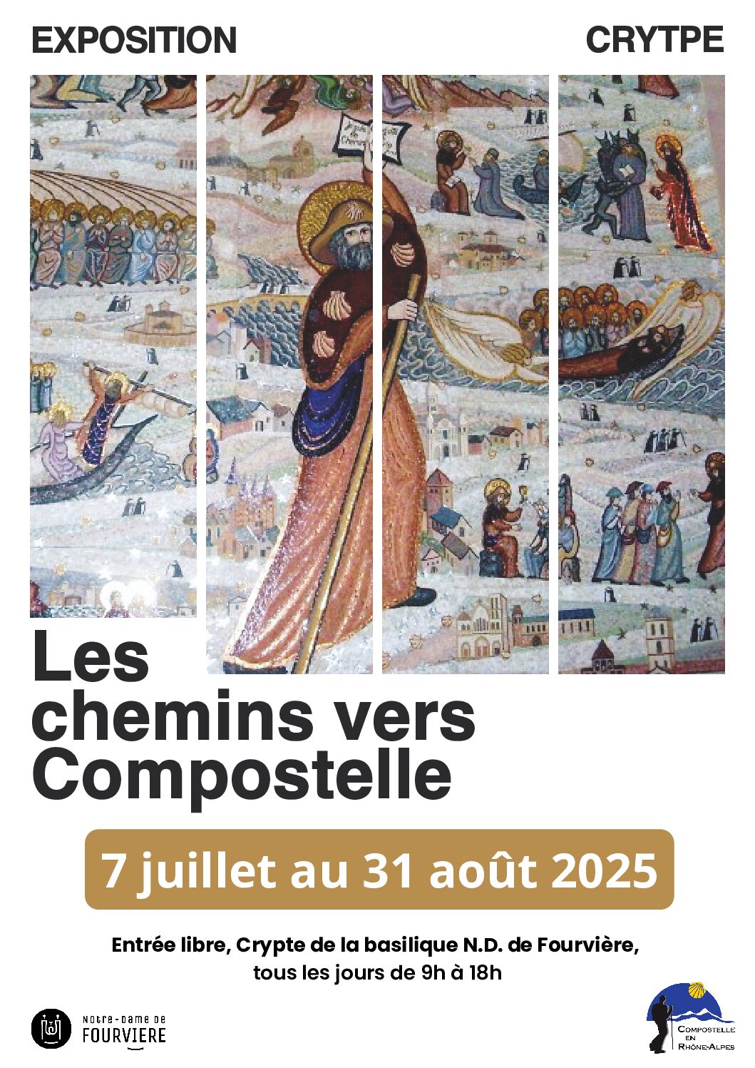 Exposition Les chemins vers Compostelle