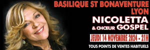 Concert Nicoletta & Choeur Gospel