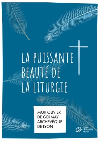 Couverture de la lettre pastorale sur la beauté de la liturgie