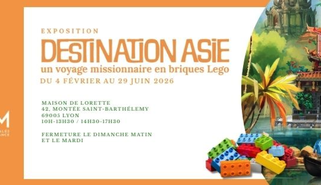 Un voyage missionnaire en lego : destination Asie